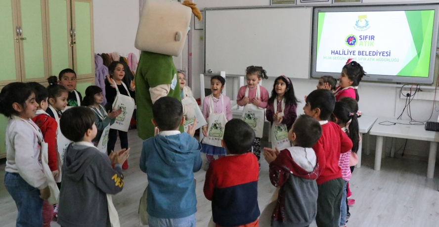 HALİLİYE, YENİ NESİLLERE ÇEVRE BİLİNCİNİ AŞILIYOR